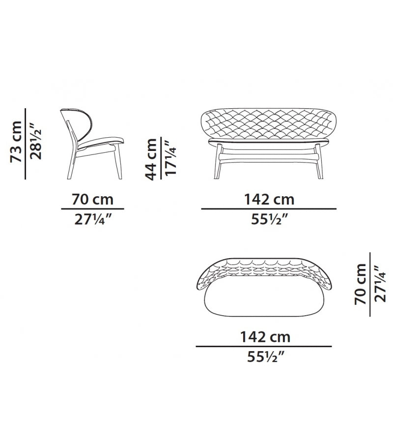 Baxter Dalma Sofa