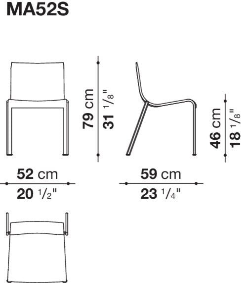 B&B Charlotte Dinning Chair