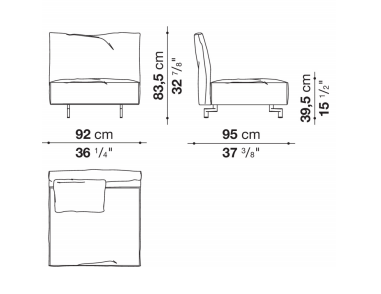 B&B Dambo Sofa