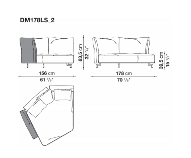 B&B Dambo Sofa