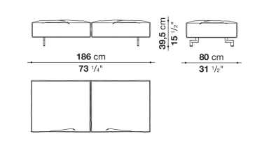 B&B Dambo Sofa