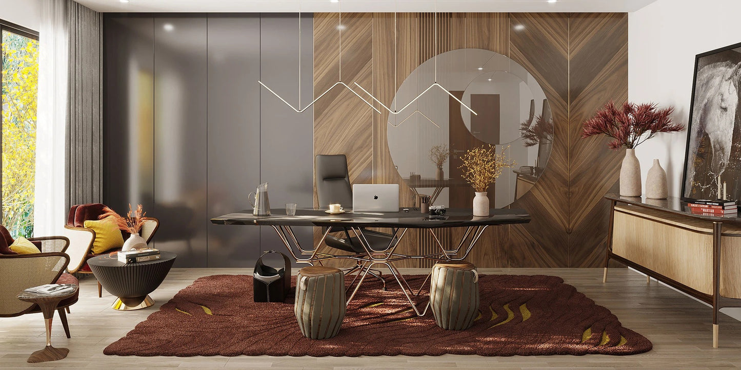 Alma De Luce Uchiwa Stool