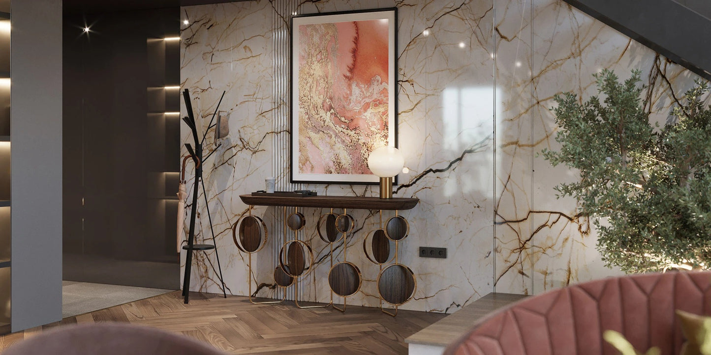 Alma De Luce Fairy Circle Console Table
