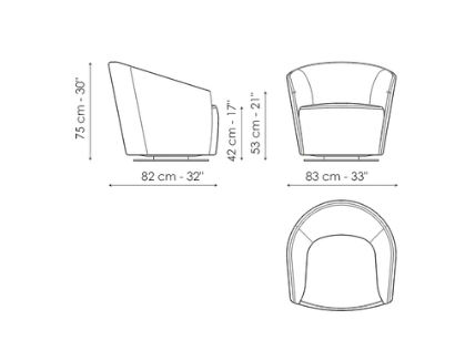 Bonaldo Bodo Leisure Chair