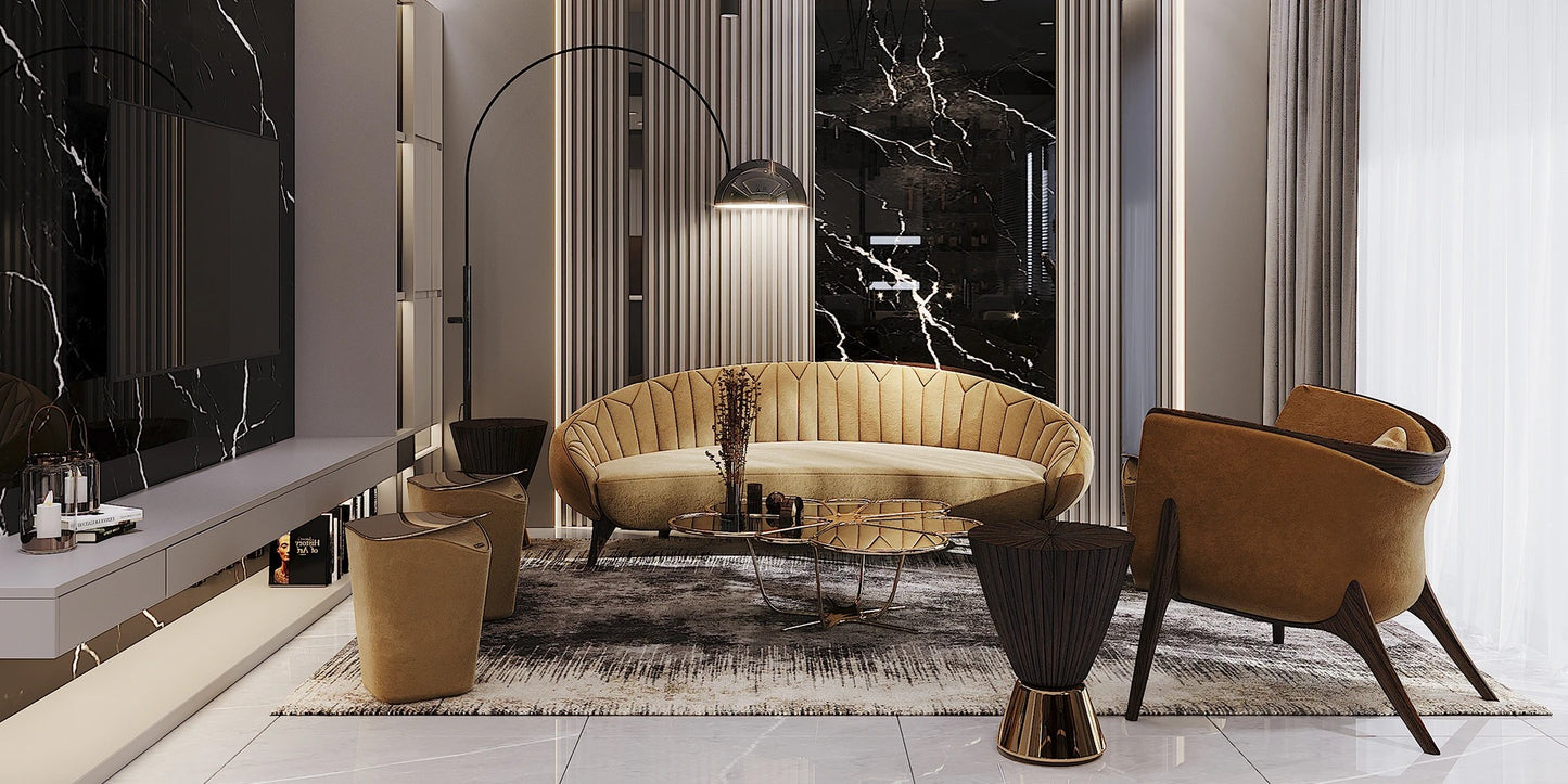 Alma De Luce Hissan Arabi Leisure Chair