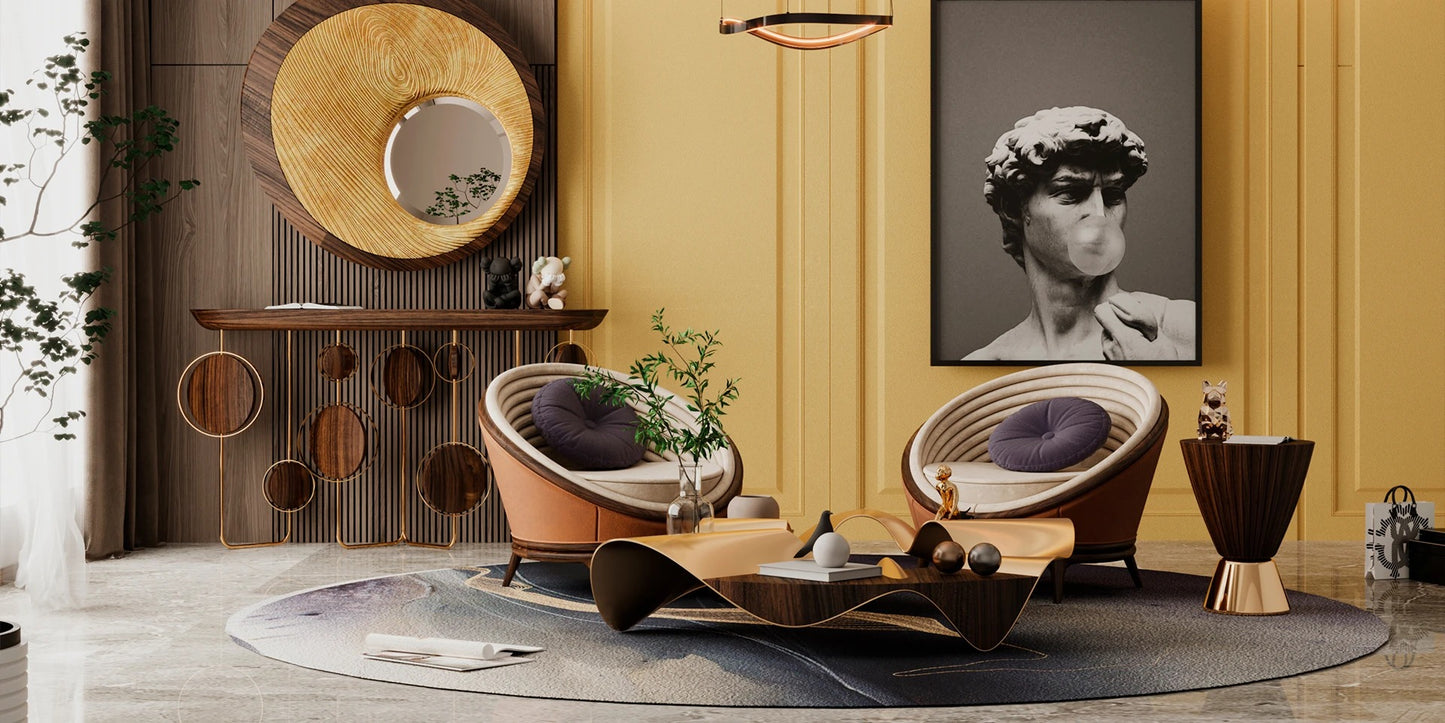 Alma De Luce Ndebele Leisure Chair