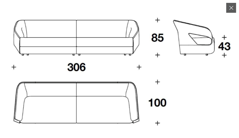 Bugatti Royale Sofa