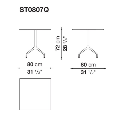 B&B Sina Dinning Table