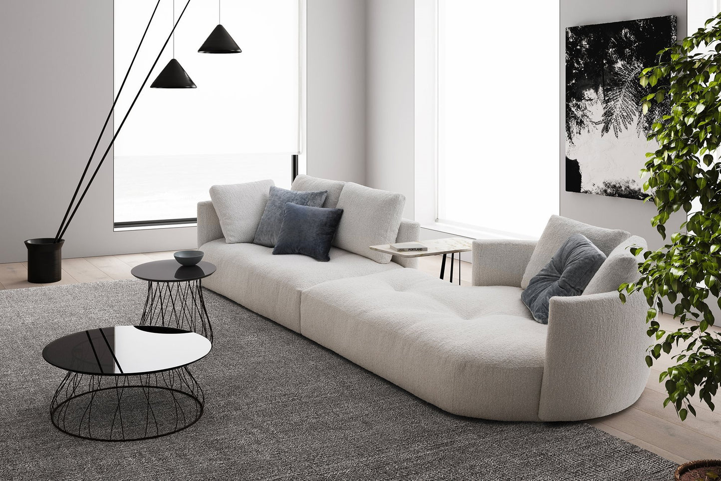 Alberta Diamante Sofa