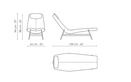 Bonaldo Alpilles Leisure Chair