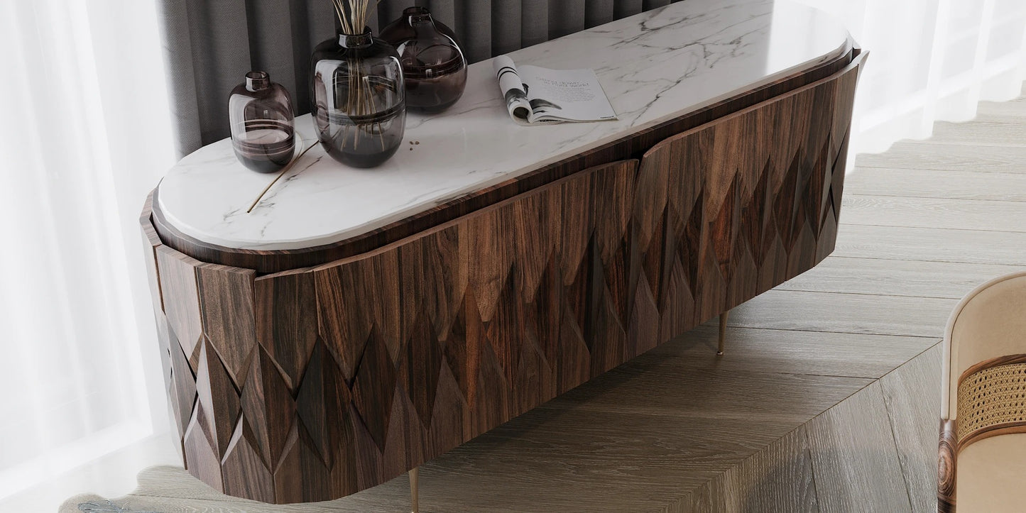 Alma De Luce Harlequin Sideboard