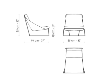 Bonaldo Alfie Leisure Chair