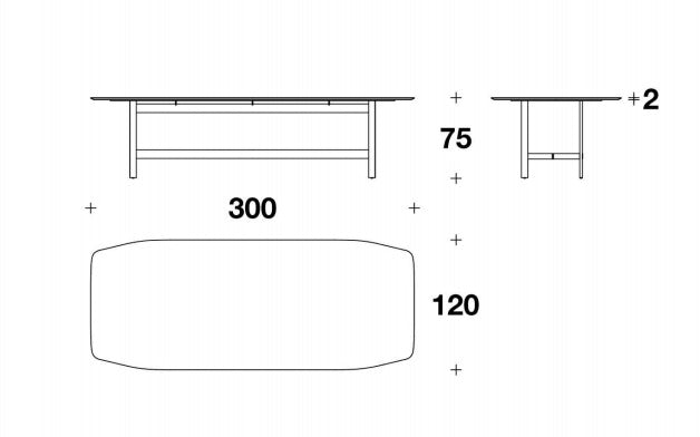 Bugatti Monaco Dining Table