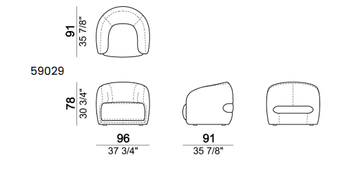 Arketipo Touch-Me Armchair