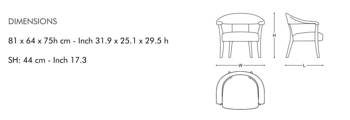 Armani Peggy Dining Chair