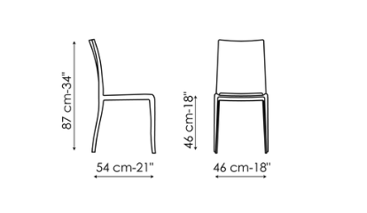 Bonaldo Pangea Dining Chair