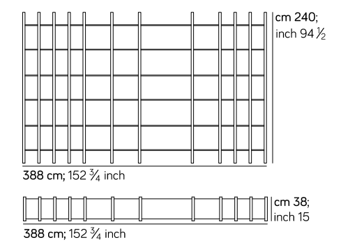 Amura Sistema Parere Bookshelf