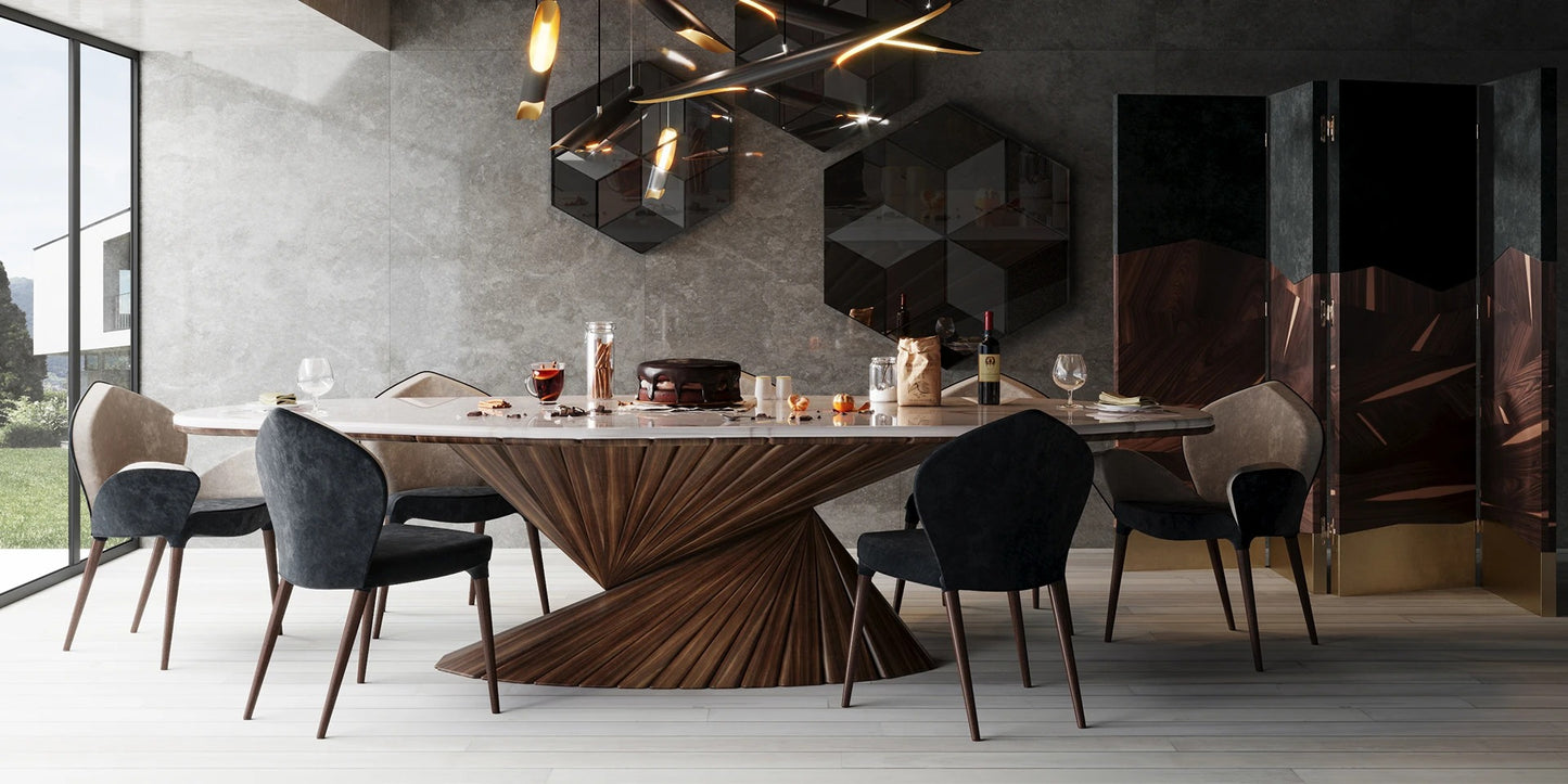 Alma De Luce Bonsai Dining Table