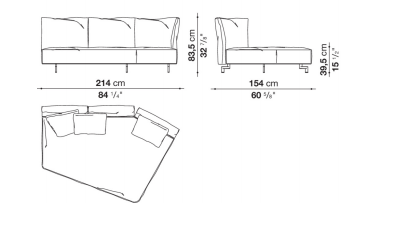 B&B Dambo Sofa