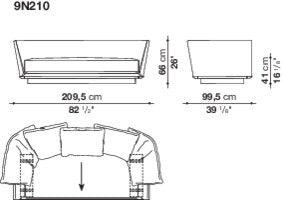 B&B Noonu Sofa