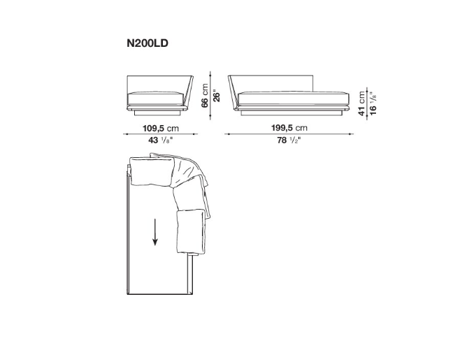 B&B Noonu Sofa