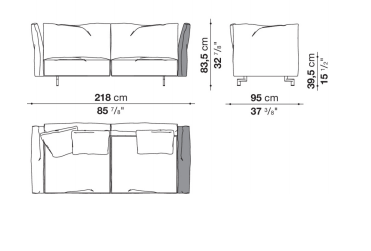 B&B Dambo Sofa