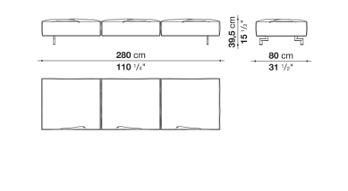 B&B Dambo Sofa