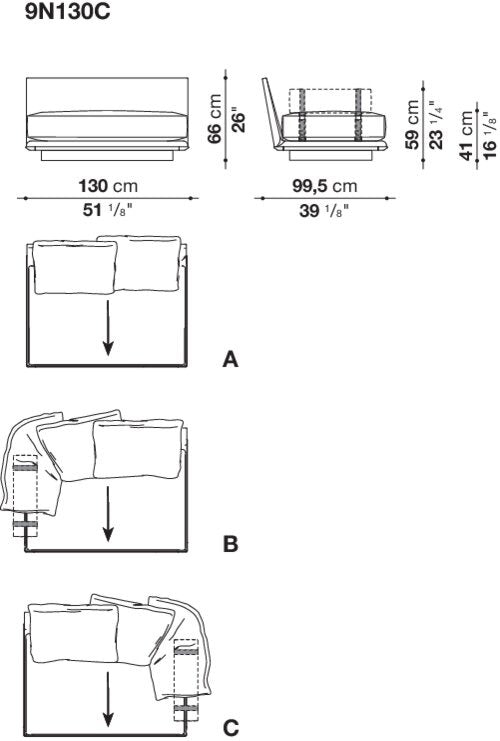B&B Noonu Sofa