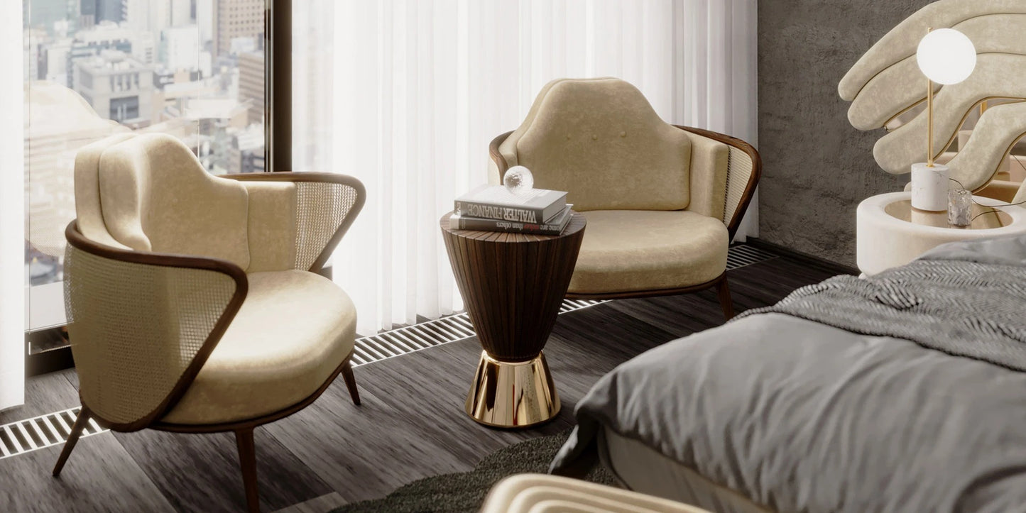 Alma De Luce Goathi Stool
