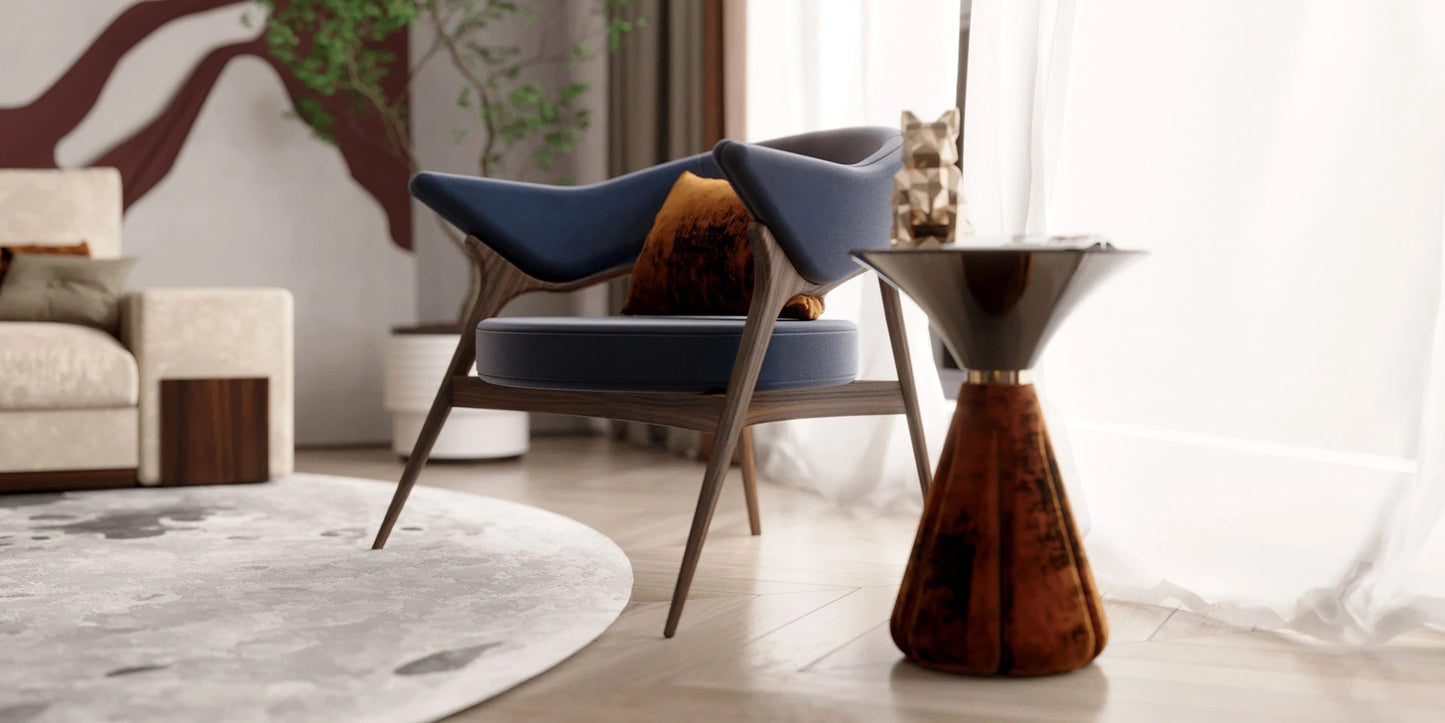 Alma De Luce Coco Side Table