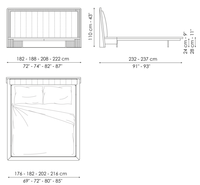 Bonaldo Nelson Bed