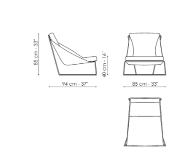 Bonaldo Alfie Leisure Chair