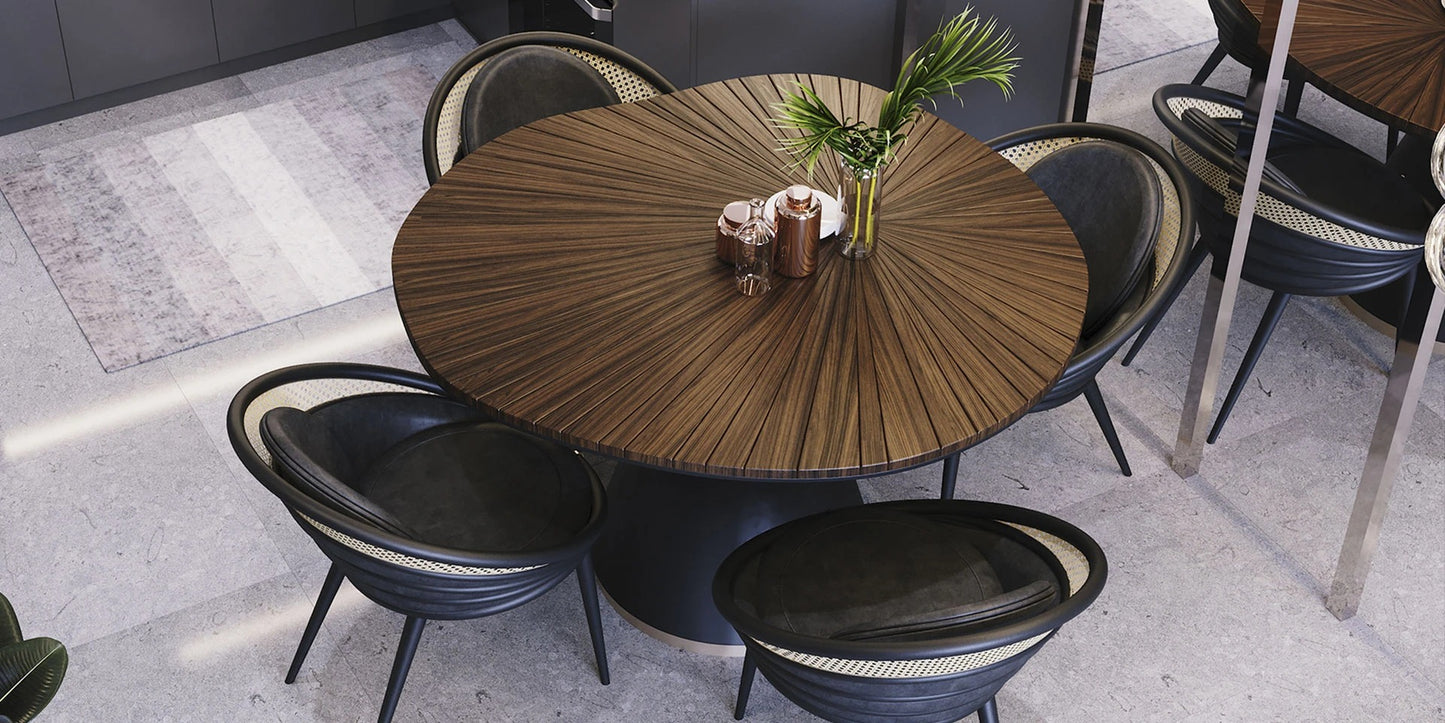 Alma De Luce Darvaza Dining Table