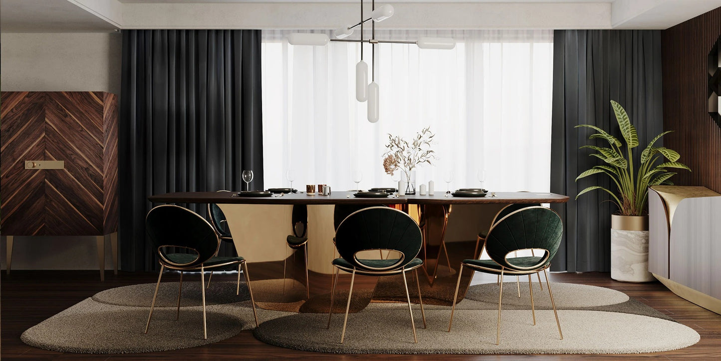 Alma De Luce Rusak Dining Table