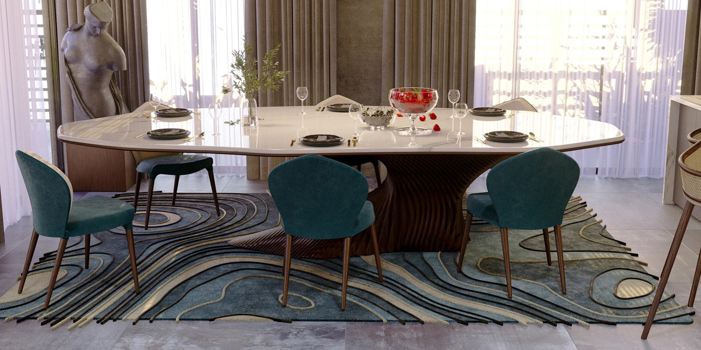 Alma De Luce Castanheiro Dining Table