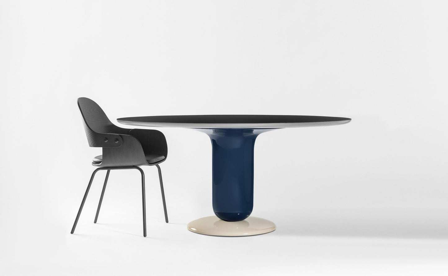 Bd Barcelona Showtime Nude Dining Chair