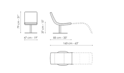 Bonaldo Dragonfly Leisure Chair