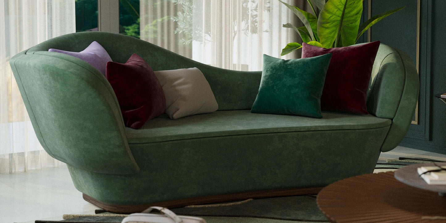 Alma De Luce Mousgoum 2 Seat Sofa