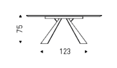Cattelan Eliot Keramik Round Dining Table