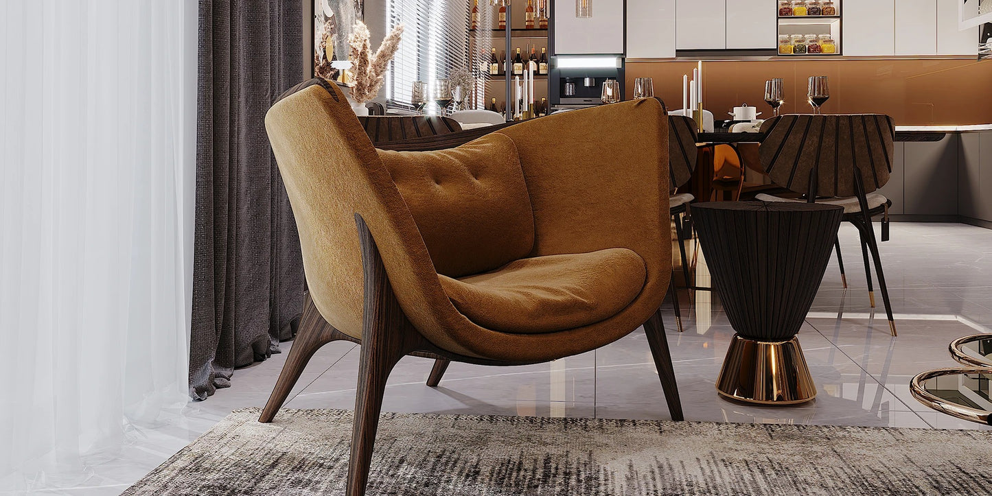 Alma De Luce Hissan Arabi Leisure Chair