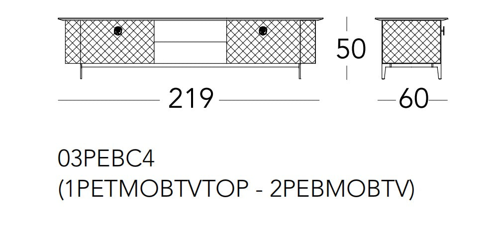 Alberta Penelope Tv Stand