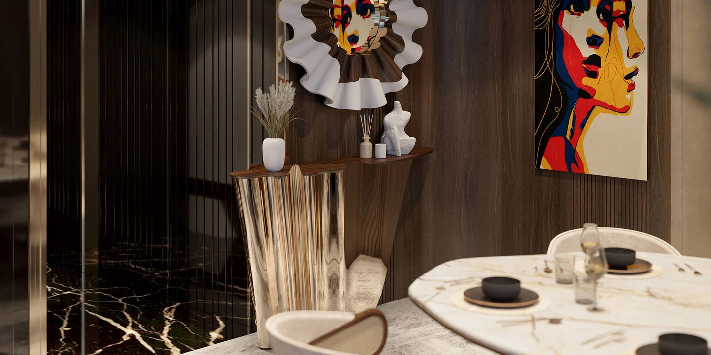 Alma De Luce Sossusvlei Console Table