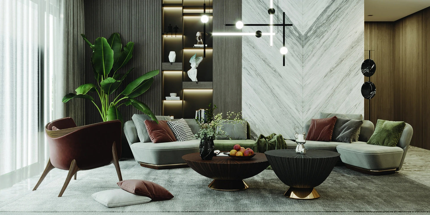 Alma De Luce Goathi Coffee Table