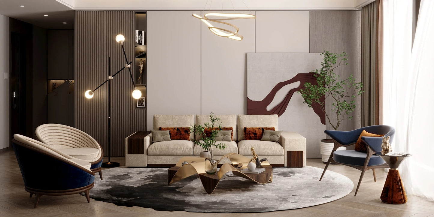 Alma De Luce Mies Modular Lt 01 Sofa