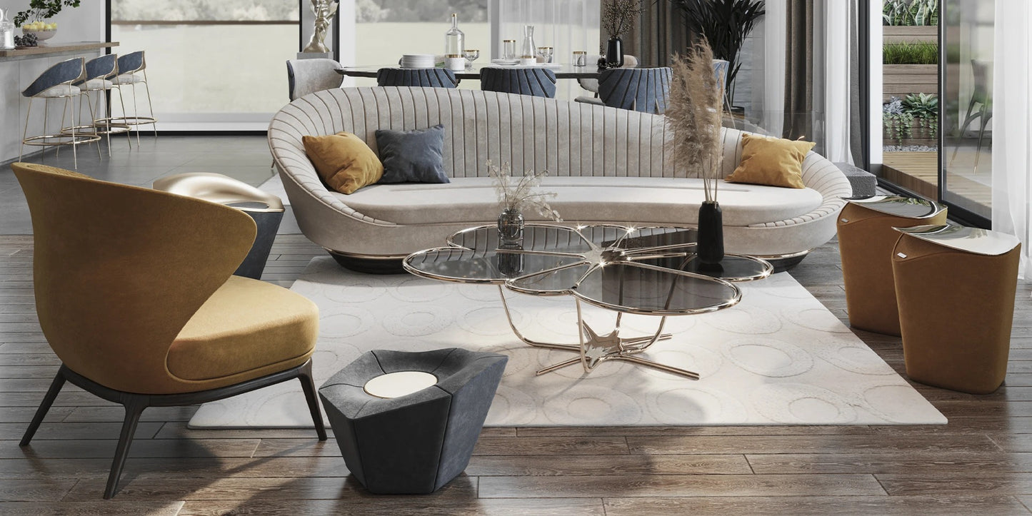 Alma De Luce Mccool Side Table
