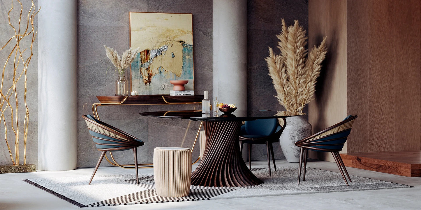 Alma De Luce Ndebele Dining Chair