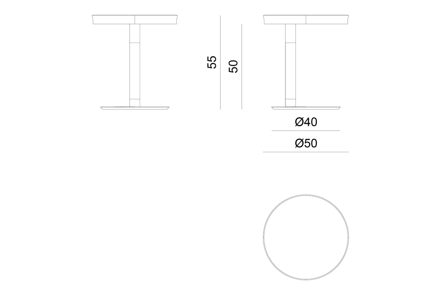 Visionnaire Franky Side Table