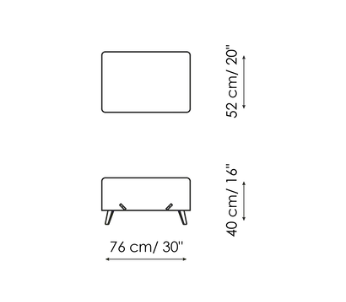 Bonaldo Cuff Bench