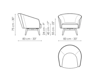 Bonaldo Bruno Leisure Chair