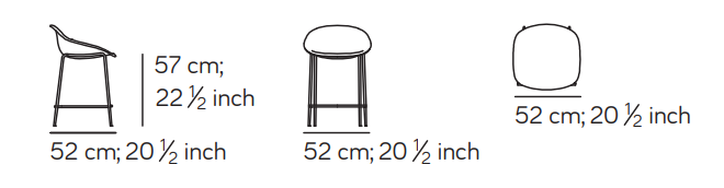 Amura Medea Bar Chair